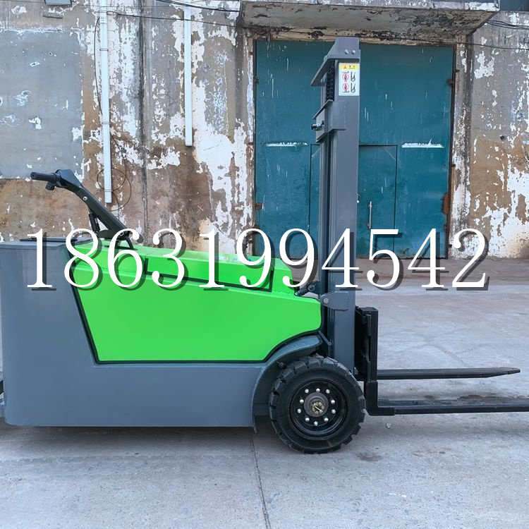 溆浦县小型电动叉车1吨2吨步行站驾式电瓶堆高充电装卸车液压升降车铲车